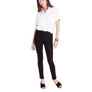 Madewell 9” High Rise Skinny Jean. Black / Grey Size 28 #833